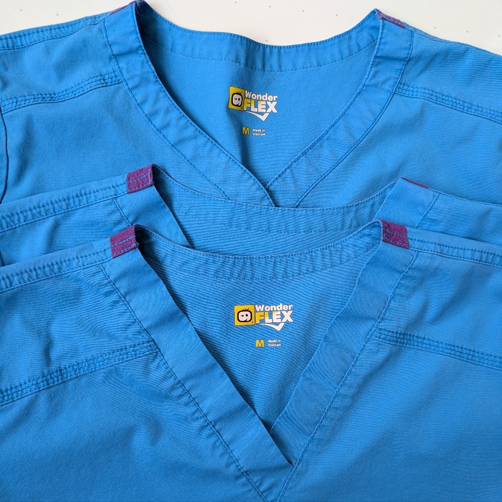 Scrubs Wonder Wink/Flex Malibu Blue